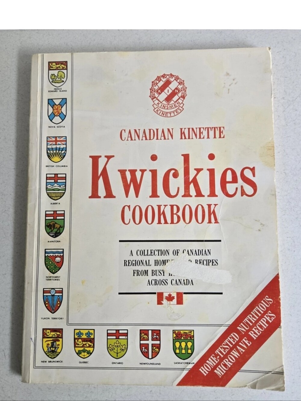 Canadian Kinette Kwickies Cookbook Vintage